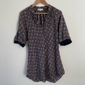 Cameo - Black and Floral dress - XS